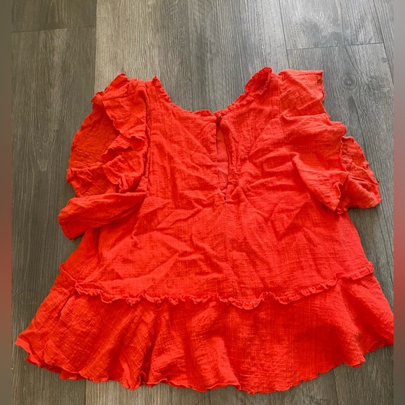 Maeve Cascade Tiered Ruffle Blouse - Picture 5 of 7